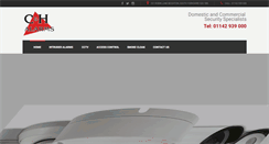 Desktop Screenshot of candhalarms.com